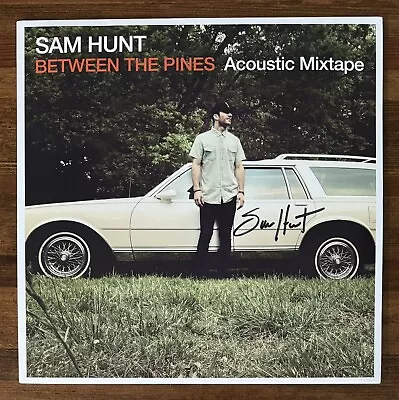 SIGNED Sam Hunt Between The Pines Mixtape Green Vinyl 2LP Beckett BAS COA Auto • $99.99