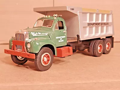 First Gear 19-1437 Eastwood Mack Dept Of Roads 1960 Model B-61 Dump Truck 1/34 • $68