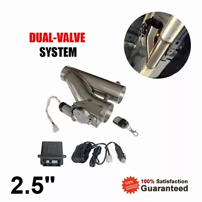 2.5 In Downpipe Double Valve Cutout Valve 2.5  E-Cut Out Double Valve Controller • $158