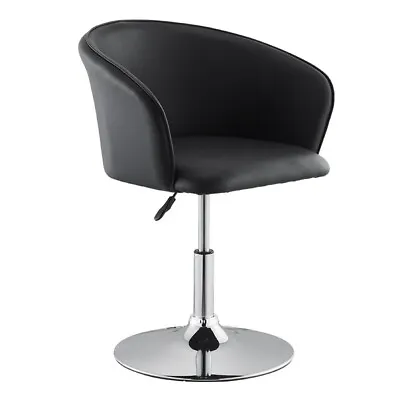 Salon Chair Bar Stool Faux Leather Hair Beauty Barber Chair Black  Adjustable • £49.99