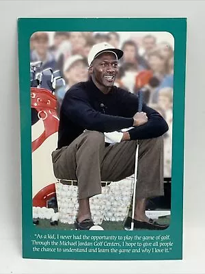 $8.99 • Buy Chicago Bulls Great - Michael Jordan Golf Postcard