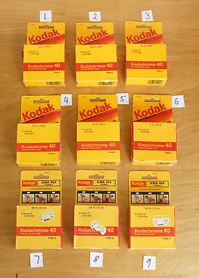 Kodachrome 40 Movie Film Cartridge Super 8 8mm Movie Cameras Sealed Expired 3 • £18.50