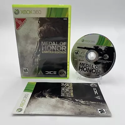Medal Of Honor -- Limited Edition (Microsoft Xbox 360 2010) (Tested) (CIB) • $8