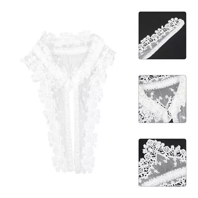  Detachable Lace Fake Collar Shirt Decorative Collar Women Fake Collar Clothes • £6.25