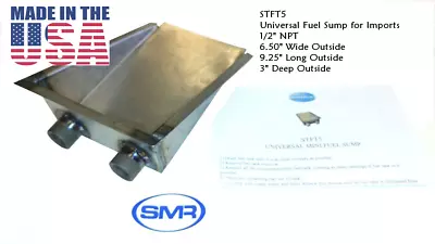 Mini Fuel Tank Sump Gas Tank Sump For Small Fuel Tanks Imports 1/2  USA MADE SMR • $39.99