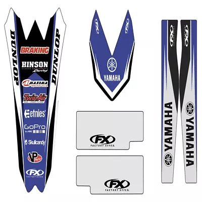 Fits 2007 Yamaha YZ250F Trim Kit Factory Effex 17-50222 • $61.95