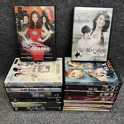 22 DVD Lot Movie TV Show Vietnamese Musicals Soap Operas Music Video Film VGC • $29.59