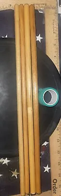 2 Pair Diff Width Timbale Drum Sticks Unbranded 15” VG/Ex Double Butt End Latin • $12.99