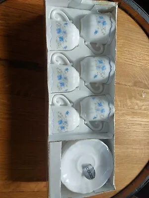 £10 • Buy Vintage Arcopal Coffee Set. 6 Cups And Saucers. French. Never Opened 