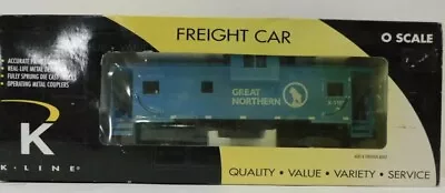 K-line Great Northern Extended Vision Smoking Caboose O Scale Train Smoke • $99.95