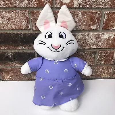 Max & Ruby Aurora World Ruby Plush 11” Purple Dress Bunny Rabbit Stuffed Animal • $14.39