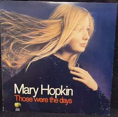Mary Hopkins Those Were The Days LP Vinyl Record Album 1972 Apple Records VGC • $16