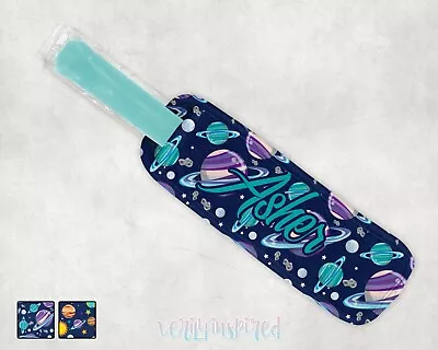 Personalised Icy Pole Holder Space Zooper Dooper Ice Block Popsicle • $7