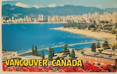 Rising Towers English Bay Area Vancouver BC Canada Postcard Chrome Posted • $4.74