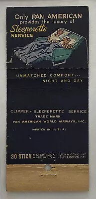 Matchbook Cover Pan Am Airways Display • $3.99