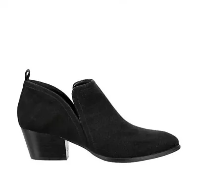 NEW XAPPEAL Womens Black Auden Low Heel Ankle Cut Booties Size 7 New In The Box • $36.99