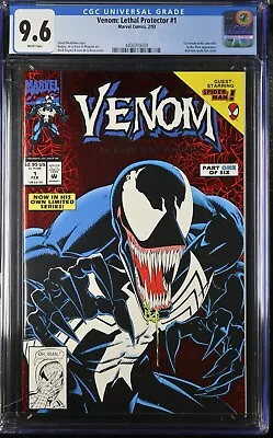 Venom Lethal Protector #1  RED FOIL  1993 Marvel 1st Venom Solo Title  CGC 9.6 • $40