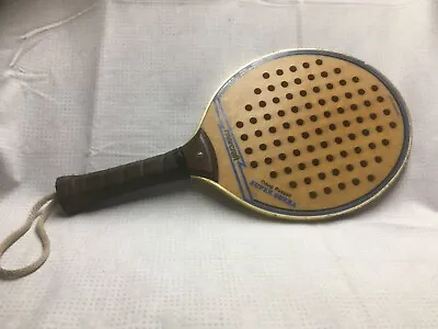 Vintage Marcraft- Doug Russel Super Sorba Paddle Ball Racket-Tan  • $18.99