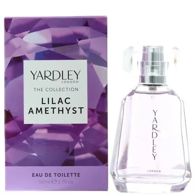 Yardley The Collection Lilac Amethyst Eau De Toilette 50ml Spray For Her New EDT • £10.40