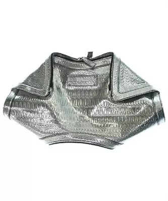 ALEXANDER MCQUEEN Clutch Bag Silver 2200418532102 • $280