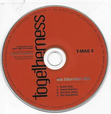 £5 • Buy Various Artists - Togetherness: The Interview Disc - TMAG 8 .. Goldmine CD Promo