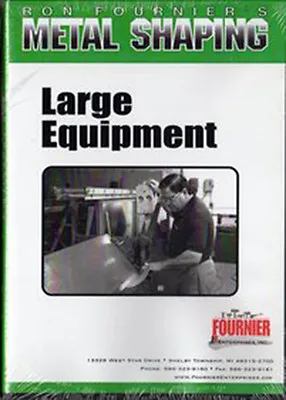 Metal Work Basics: Large Equipment By Ron Fournier (DVD) /auto Body/motorcycle • $32
