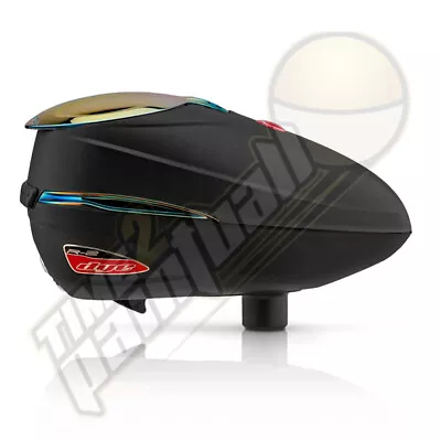 Dye Rotor R2 Fire Electronic Paintball Hopper - Black Red • $199.95