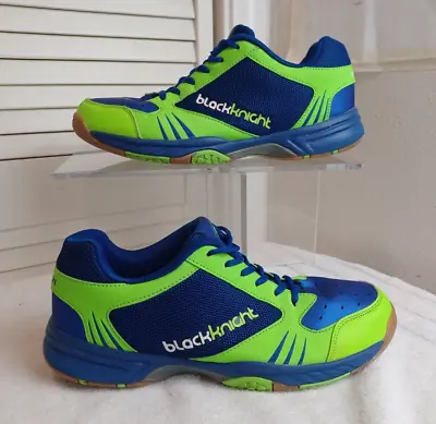 Blackknight Reactor X8SquashMen's Size 8BlueLimeTennisBadminton Shoes • $54.99