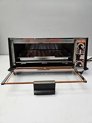 Vintage MCM GE General Electric Toast ‘n Broil Toast ‘R Oven Chrome Near Mint • $79.99