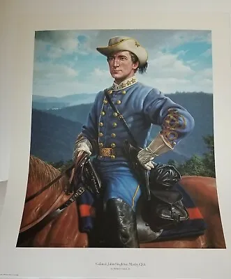 Colonel John S. MOSBY Limited Edition Art Print - Michael Gnatek SIGNED NUMBERED • $35