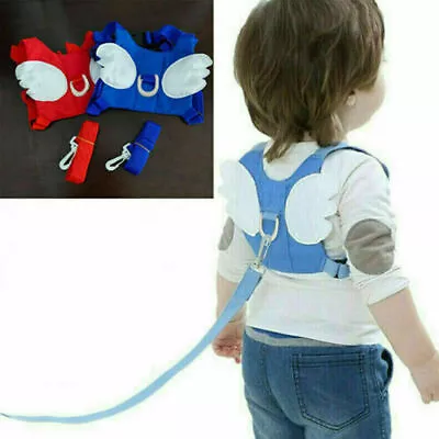 Baby Safety Toddler Wing Walking Harness Child Strap Belt Keeper Reins Aid Angel • £7.31