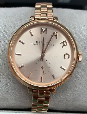 Marc Jacobs MBM3364 Sally Rose Gold Dial Rose Gold Stainless Women's Watch • $116.78