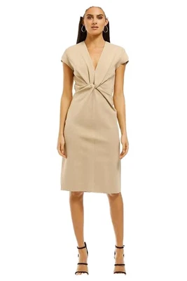 $70 • Buy Scanlan Theodore Twist Turban Dress - ROSE COLOURWAY 8