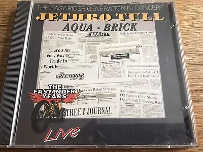 Jethro Tull-Aqua-Brick. Rare CD.Prog. Folk. Ian Anderson. • $8.83