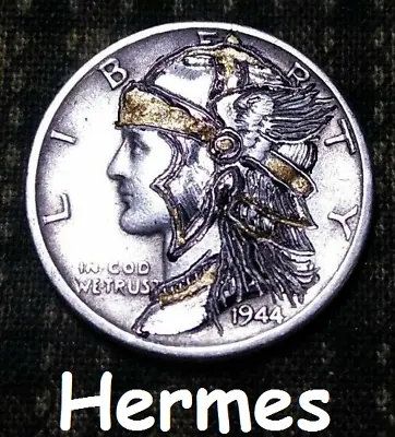 1916-1945 MERCURY DIMES RANDOM DATES Only 99 Made J&M Tarantula Greek God Hermes • $20