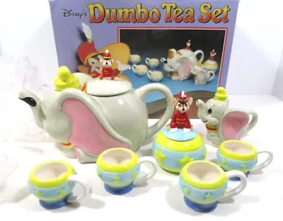 Vintage Disney Dumbo Tea Set. Brand NEW! *Watch As I Open The 100% BRAND NEW Set • $89