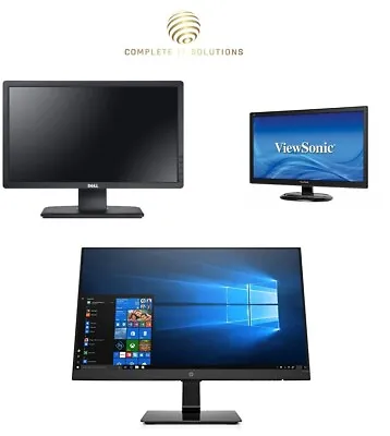 Cheap 19  20  22  24  27  30  TFT PC Computer Monitor HDMI VGA Screen • £94.99