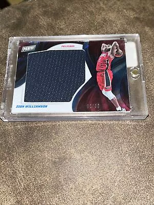 2021-22 Panini NBA Player Of The Day Zion Williamson Jumbo Jersey 1/99 JERSEY #! • $45