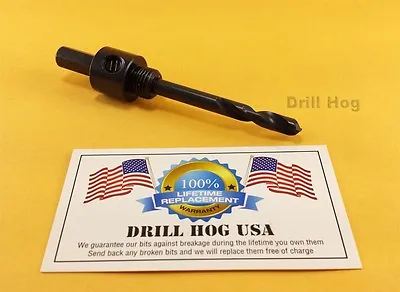 Drill Hog Hole Saw Arbor Holesaw Mandrel Adapter Chuck For 9/16~1-1/8 Hole Saws • $9.49