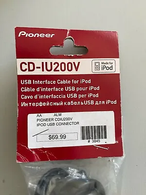 Pioneer CD-IU200V USB Interface Cable For IPOD • $9.99