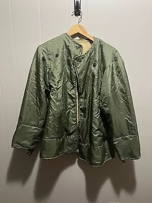 Vtg M51 Military Jacket Wool Liner 1950s Coat Sz Small M-51 • $19.99