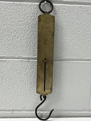 Vintage Spring Scales Salter Kitchen Shop Pounds Scale Tool Mancave England • $49.99