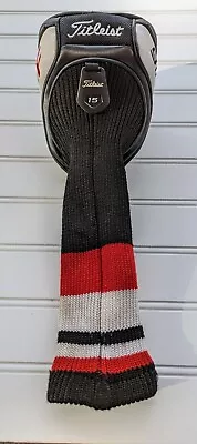 Titleist 910F Wood Headcover Black & White & Red Pre-owned  • $15.99