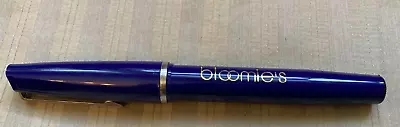 VINTAGE Bloomingdale's  Bloomie's  Large Blue Multi Color Ball Point Pen • $10.95