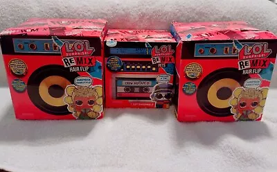 LOL Surprise Boombox Remix Hair Flip X 2 And Pets X 1 Set 2020 NIB • $68.72