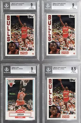 Graded Cards Lot Of 39 Michael Jordan With Others PSA - BGS 9 To 5 • $594.32