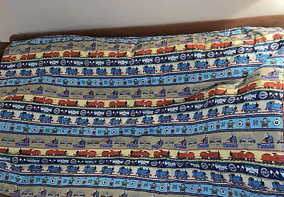 Thomas The Train Homemade Quilt Crib  Toddler Bed 41” X 67” Blanket Percy • $18.99