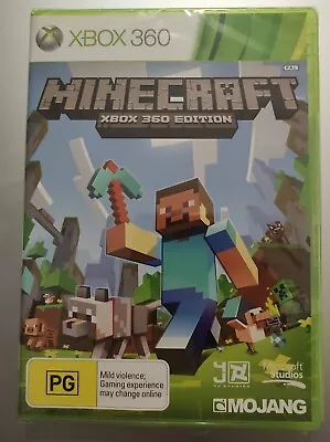 Minecraft (Xbox 360 2012) Brand New Sealed • $100