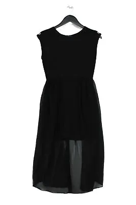 Oh My Love Women's Midi Dress S Black Polyester With Elastane • £13.30
