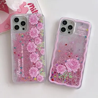 Glitter Case For IPhone 14 13 12 11 Pro XR XS Max 8 7 6 Plus Quicksand TPU Cover • $14.29